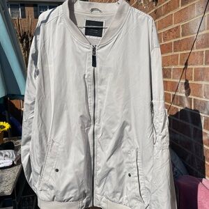 Light Gray Men’s XL Bomber Jacket
